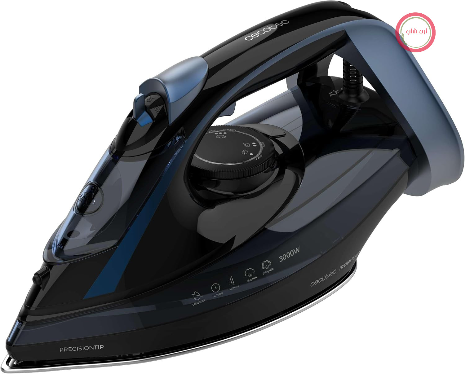 اتو بخار سرامیکی سکوتک اسپانیا Cecotec IronHero H - 3000 با توان 3000 وات، بخاردهی 65 گرم در دقیقه
