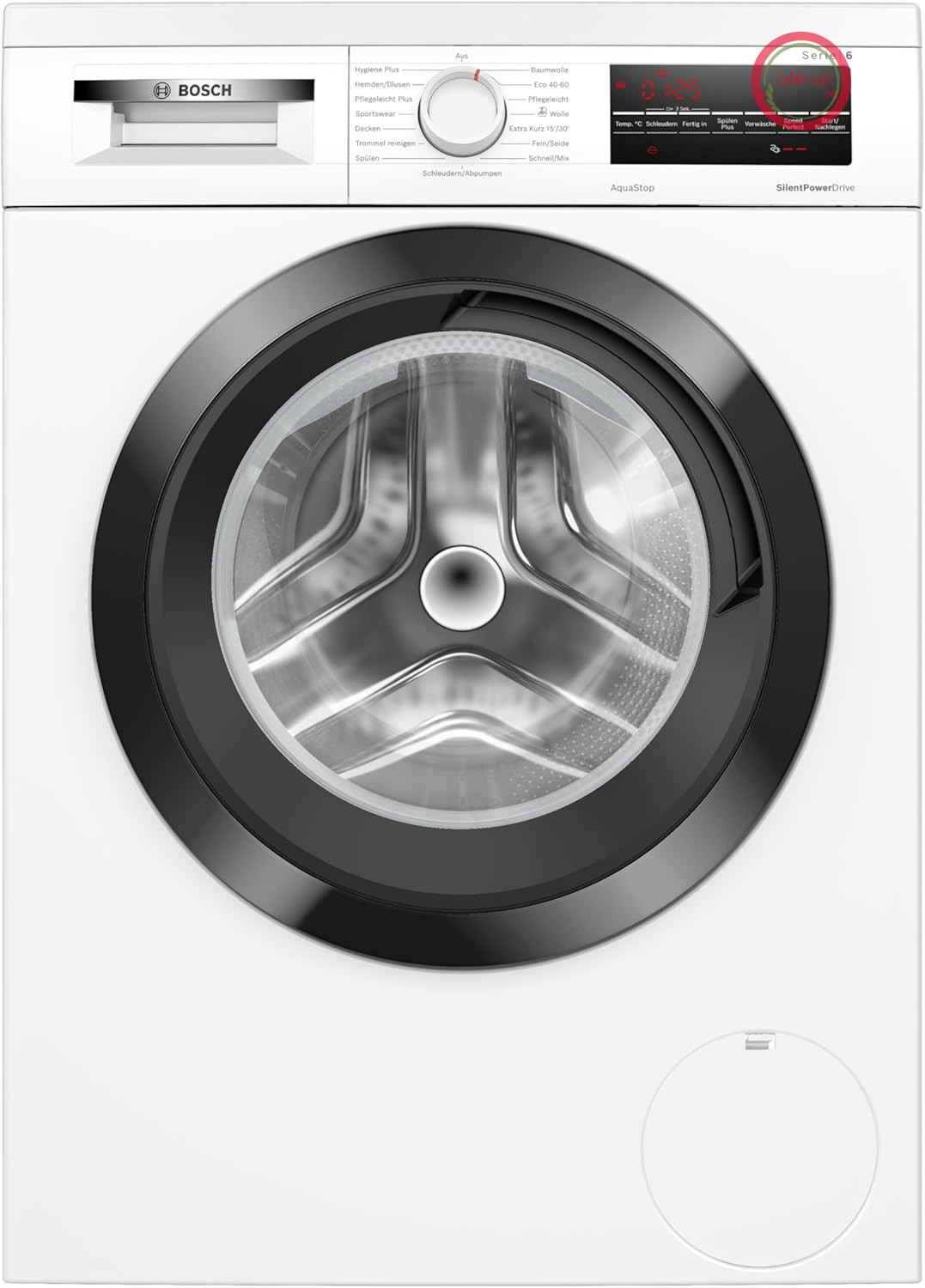 ماشین لباسشویی بوش WUU28T48، سری 6، توکار، 1-8 کیلوگرم، 1400 دور در دقیقه، حداکثر صرفه‌جویی در مصرف انرژی و آب، سرعت بی‌نظیر، برنامه‌های اضافی برای لباس‌های ورزشی، لباس‌های تیره و لباس‌های کودک، قابلیت بارگیری مجدد