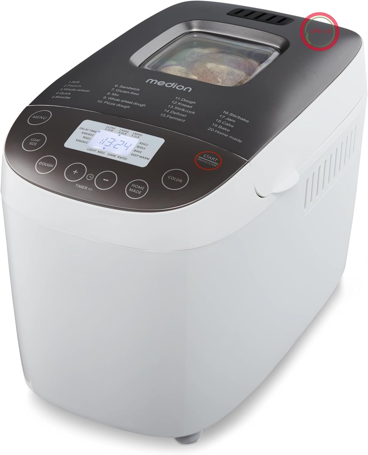 دستگاه نان پز MEDION، 950 وات، تا 1600 گرم
