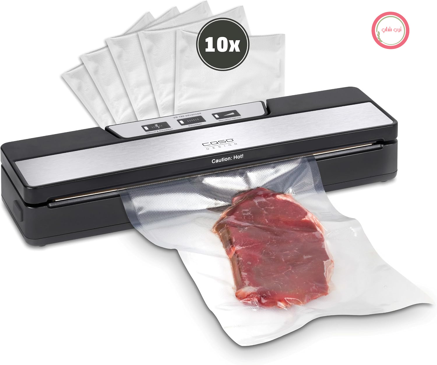 دستگاه سیل وکیوم پیشرفته CASO VR 190، رتبه‌بندی تست خیلی خوب