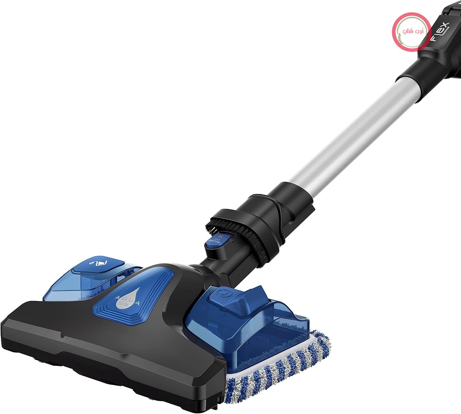 جاروبرقی رونتا مدل ZR009602 مدل X-Force Aqua Head Slim برای جاروبرقی X-Force 9.60 | جاروبرقی و تی | سازگار با دستگاه‌های X-Force Flex 9.60 (RH20xx) | مخزن آب قابل جدا شدن | دستمال‌های میکروفایبر قابل شستشو | آبی/خاکستری