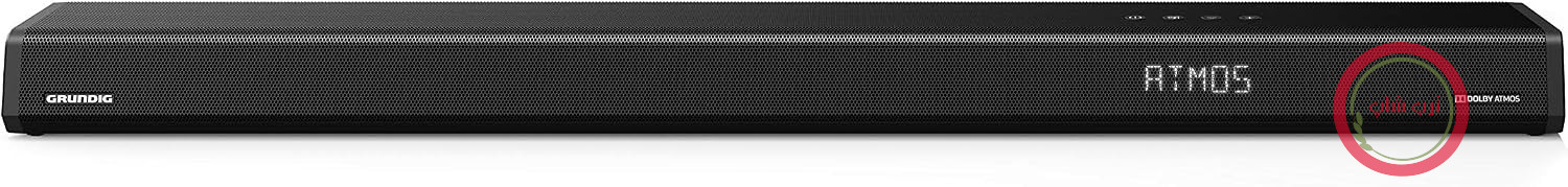 ساندبار Grundig DSB 1000 با ساب ووفر یکپارچه، طراحی باریک، دالبی اتموس ۲.۱ کاناله، قدرت موسیقی ۱۲۰ وات، بلوتوث ۴.۲، HDMI (ARC)، ورودی اپتیکال، کواکسیال و aux، مشکی