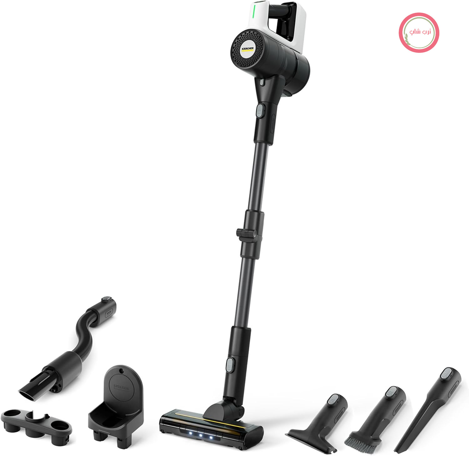 جارو شارژی کرشر آلمان Kärcher VCS 3 Nano Flex، موتور 300 وات، 50 دقیقه کارکرد