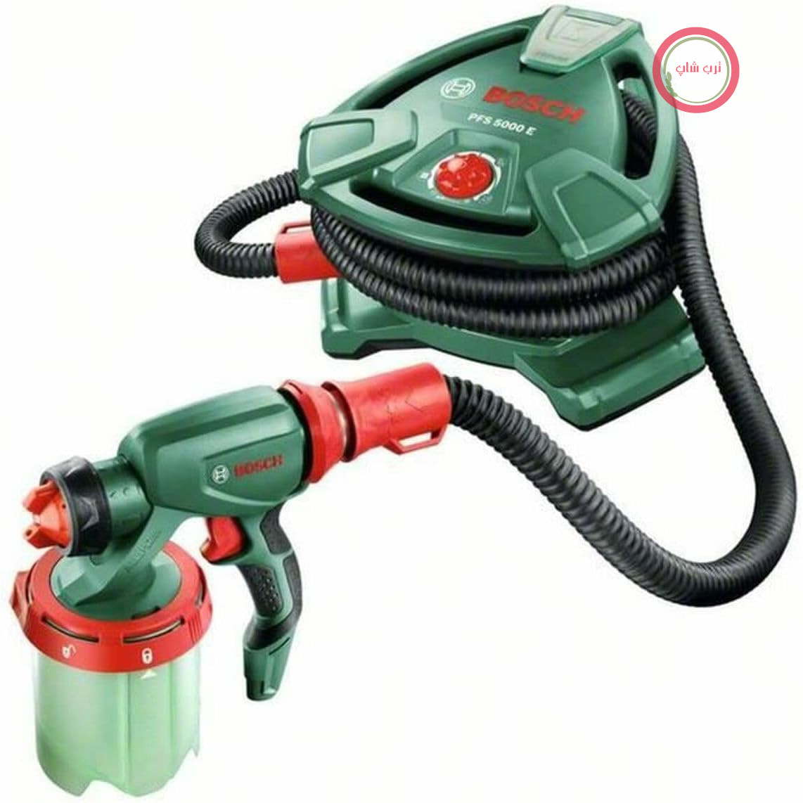 پیستوله رنگ پاش بوش آلمان Bosch مدل PFS 5000 E (1200 وات، برای رنگ / لعاب / رنگ دیوار، در یک جعبه)