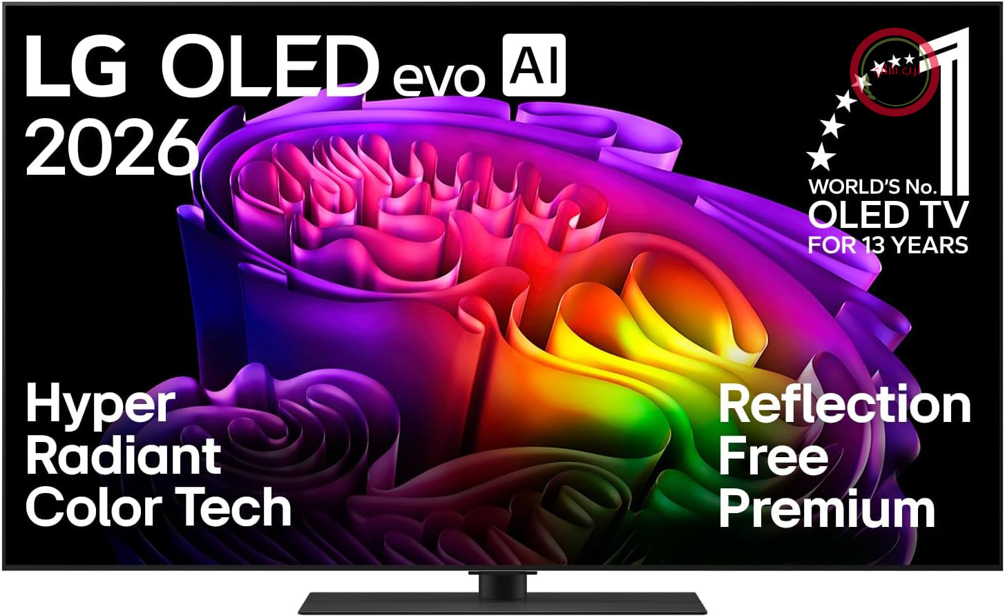 تلویزیون ۵۵ اینچ ۴K OLED evo AI ال‌جی مدل OLED55G66LS (پردازنده هوش مصنوعی α11 Gen3 4K، webOS 26، ۱۲۰ هرتز