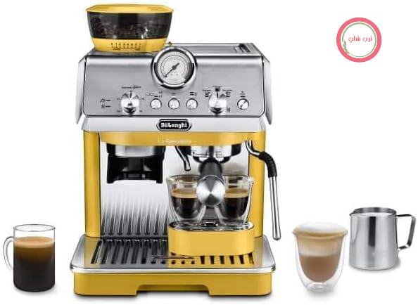 دستگاه قهوه اسپرسو De'Longhi EC9155.YE La Specialista Arte، آسیاب یکپارچه، قابلیت لاته آرت، رنگ زرد