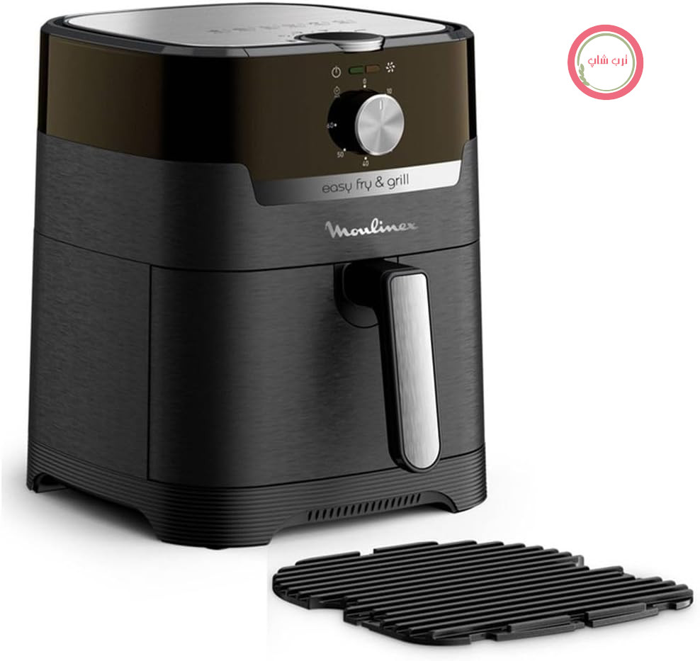 سرخ کن بدون روغن مولینکس فرانسه Moulinex مدل EZ501810 – قدرت ۱۴۰۰ وات، ظرفیت ۴.۲ لیتر، گریل