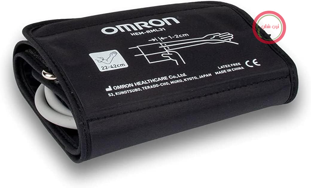 کاف فشارسنج بازویی OMRON مدل Easy BP سایز متوسط/بزرگ 22 تا 42 سانتی‌متر | کاف جایگزین اصلی OMRON برای دستگاه‌های فشارسنج بازویی سازگار