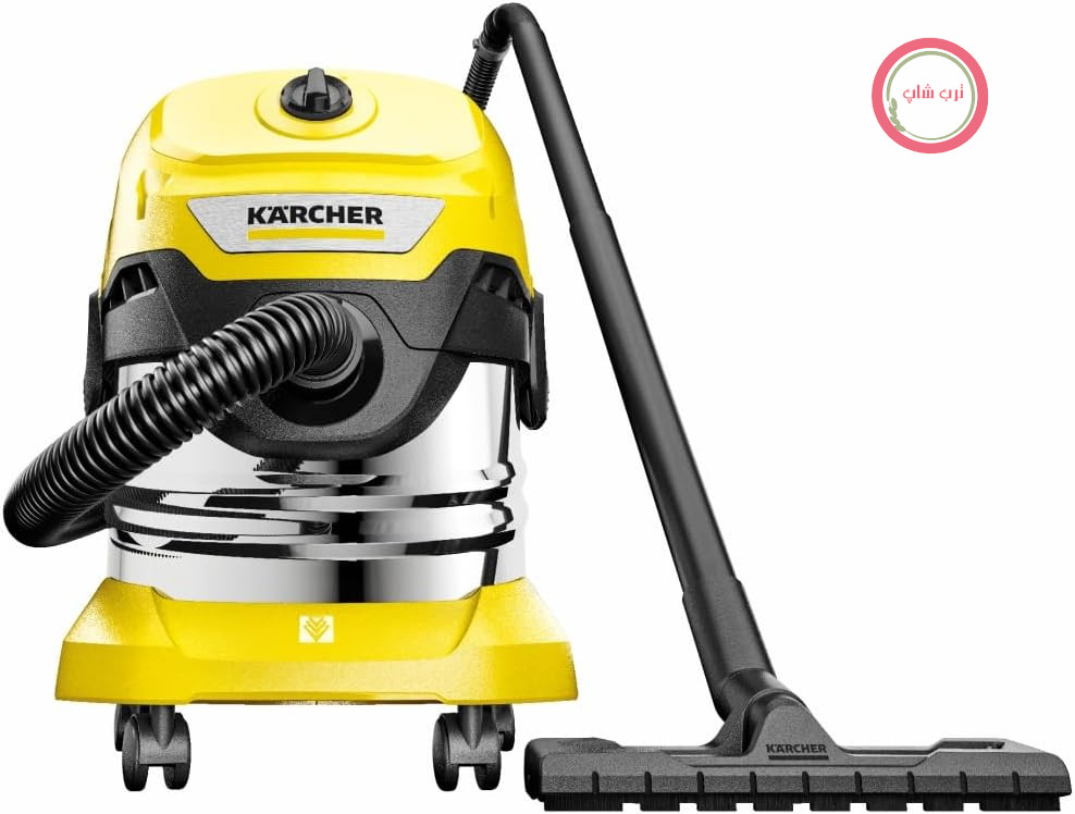 جاروبرقی صنعتی کرشر آلمان Kärcher WD 4 S V-20/5/22، آب و خاک، 1000 وات، مخزن 20 لیتری