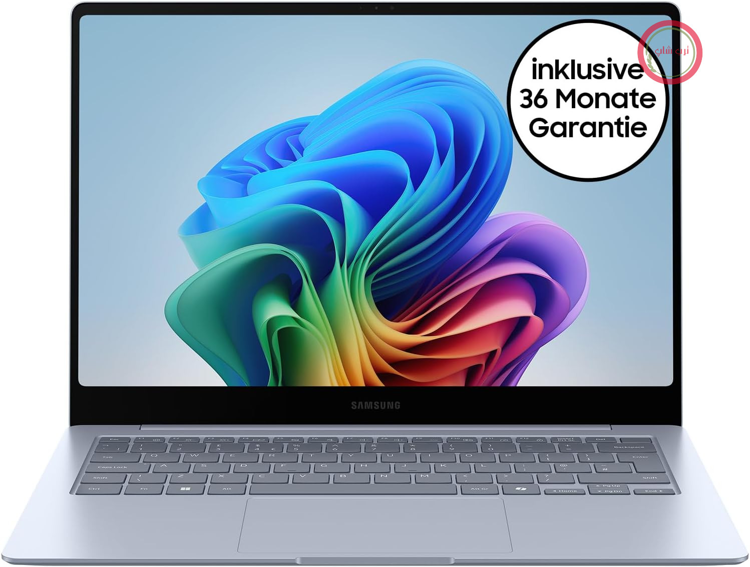 لپ‌تاپ سامسونگ Samsung گلکسی بوک ۴ اج گلکسی AI، نمایشگر ۱۴ اینچی، ۱۶ گیگابایت رم، پردازنده اسنپدراگون ایکس الیت، ۵۱۲ گیگابایت حافظه داخلی، کامپیوتر شخصی Copilot+، رنگ آبی یاقوتی، ۳ سال گارانتی سازنده