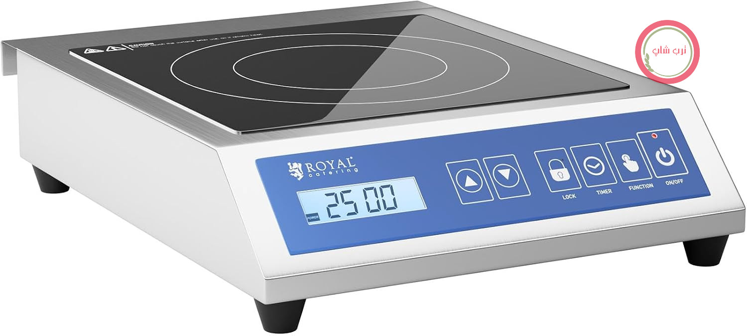 اجاق برقی القایی رویال کترینگ آلمان Royal Catering RCIK-3500GP، اجاق القایی، اجاق القایی، صفحه نمایش لمسی Gastro، 60-240 درجه سانتیگراد