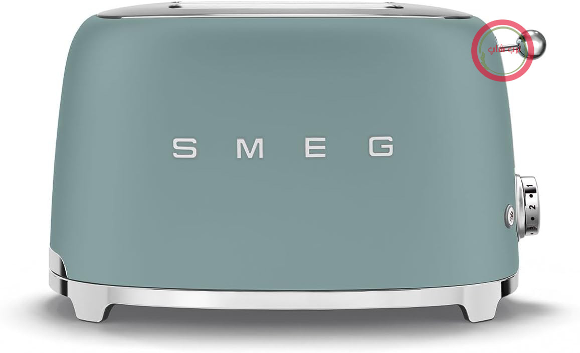 توستر اسمگ ایتالیا Smeg مدل TSF01EGMEU سبز دو اسلات
