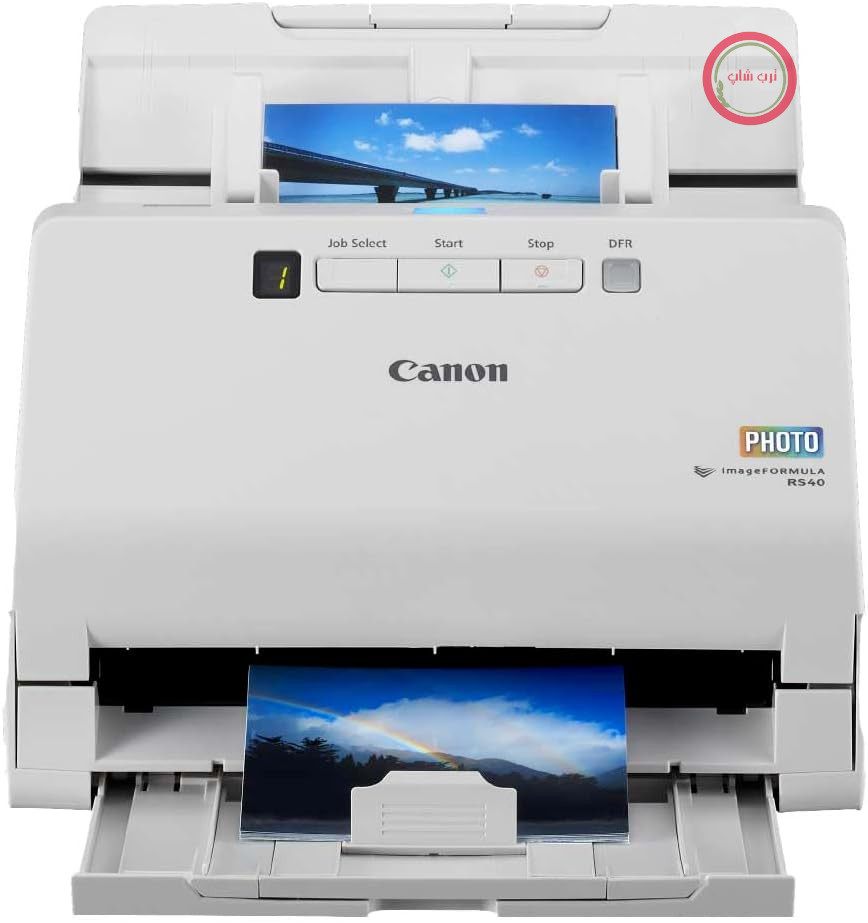اسکنر اسناد و عکس کانن ژاپن Canon imageFORMULA RS40، اسکن دورو، تغذیه 60 برگی