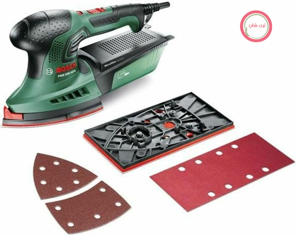 سنباده زن چندکاره بوش آلمان Bosch PSM 200 AES (200 وات، در کیف حمل)