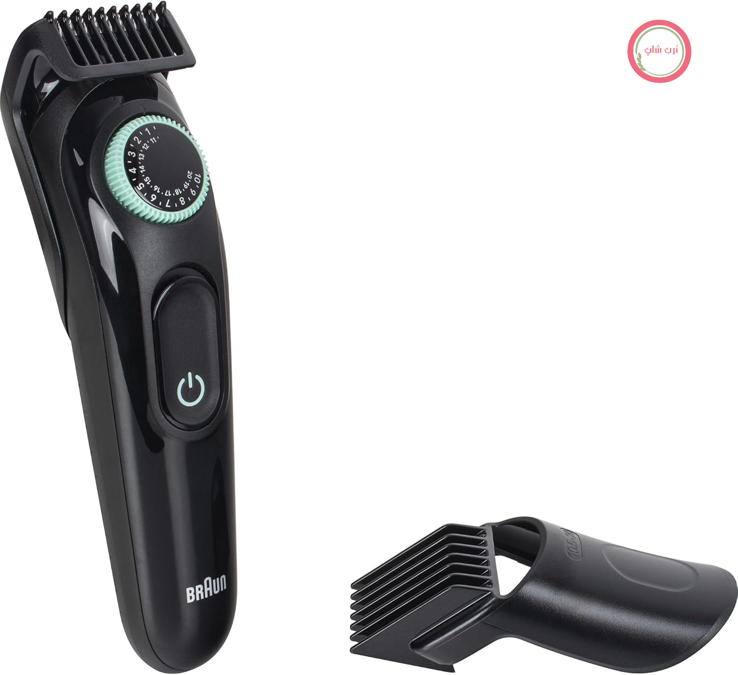 ماشین اصلاح صورت براون استایلر BT3411، مشکی/سبز روشن (447795)