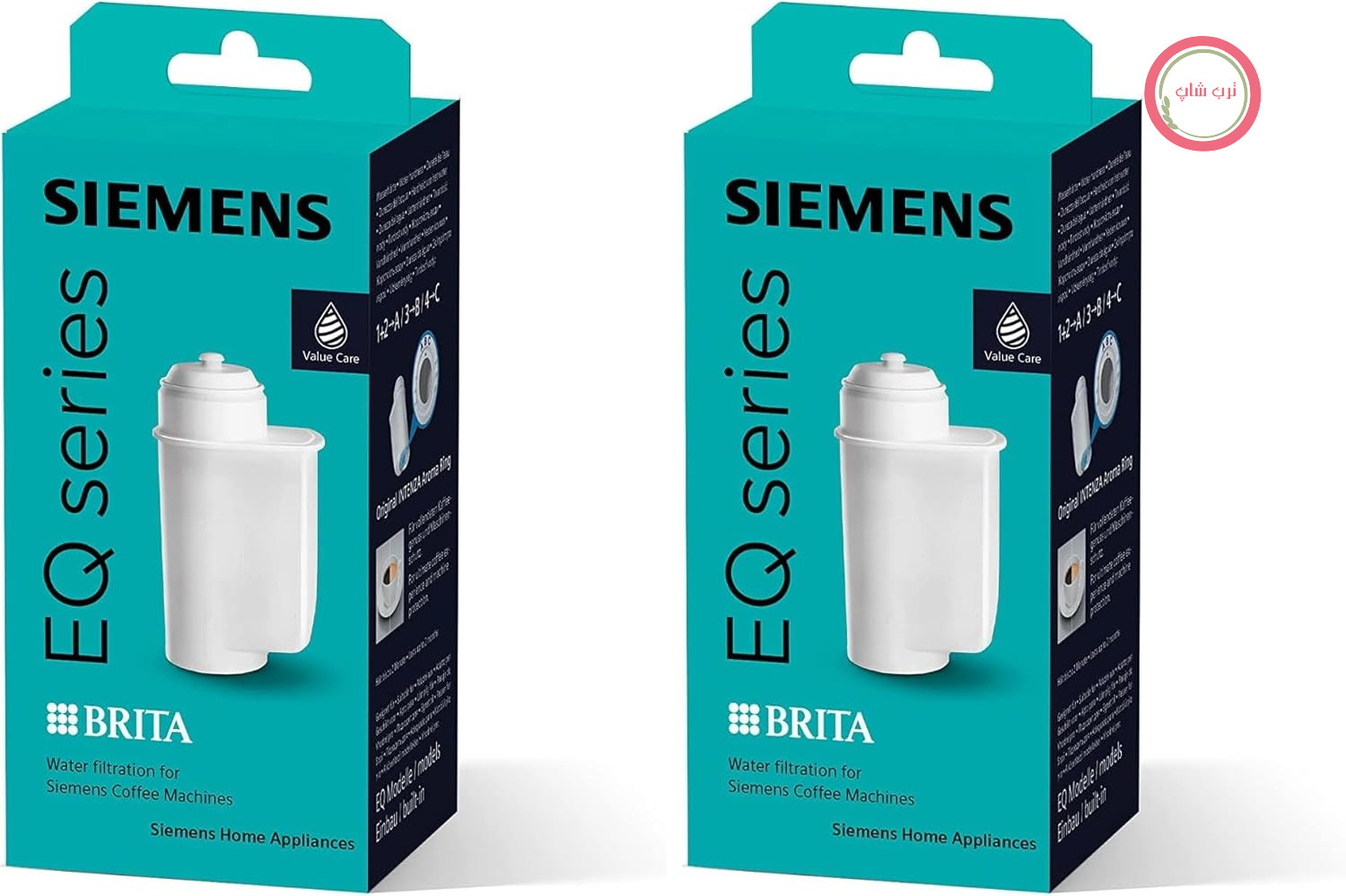 فیلتر آب زیمنس BRITA Intenza TZ70003، 1 قطعه، رسوبات آهکی موجود در آب را کاهش می‌دهد، مواد مضر برای طعم آب را کاهش می‌دهد، برای دستگاه‌های قهوه‌ساز تمام اتوماتیک سری EQ و دستگاه‌های قهوه‌ساز تمام اتوماتیک توکار، سفید