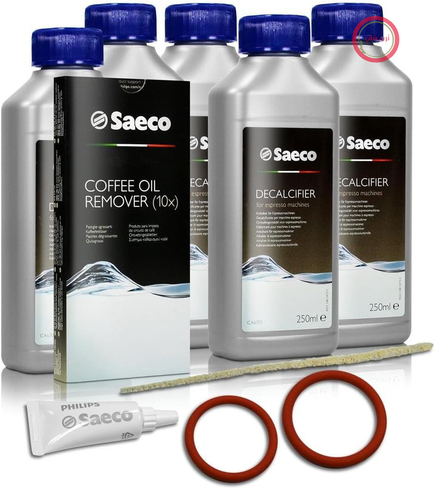 مجموعه تمیزکننده Saeco (شامل ۵ بطری Saeco)