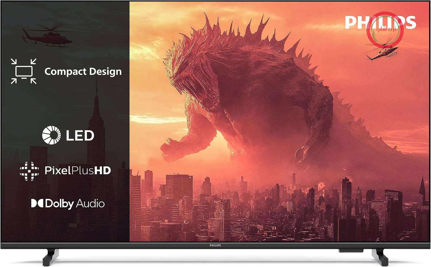 تلویزیون LED فیلیپس 32PHS5500 FHD - صفحه نمایش 32 اینچی با Pixel Plus، طراحی جمع و جور و صدای دالبی با Vocal Boost
