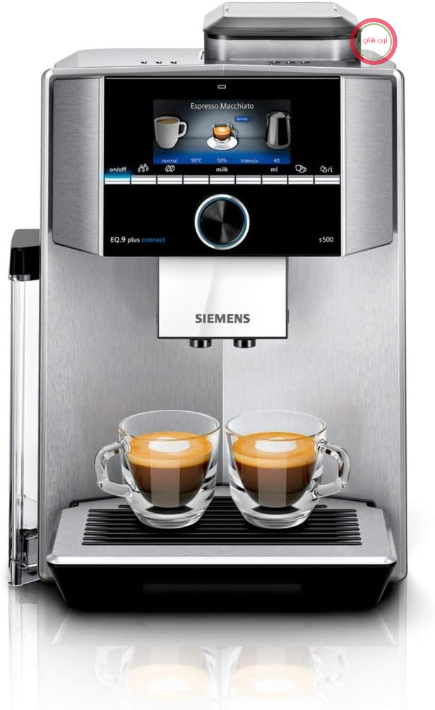 زیمنس، TI9555X1DE، دستگاه قهوه ساز تمام اتوماتیک، EQ.9 plus connect s500، برنامه Home Connect، baristaMode، استیل ضد زنگ