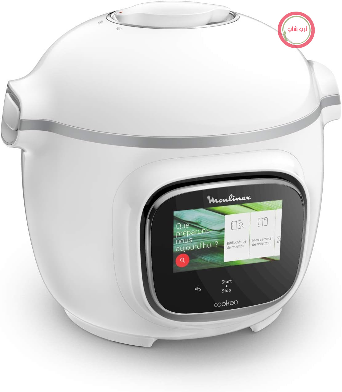 مولتی کوکر هوشمند مولینکس فرانسه Moulinex مدل Cookeo Touch – صفحه لمسی، زودپز، رنگ سفید