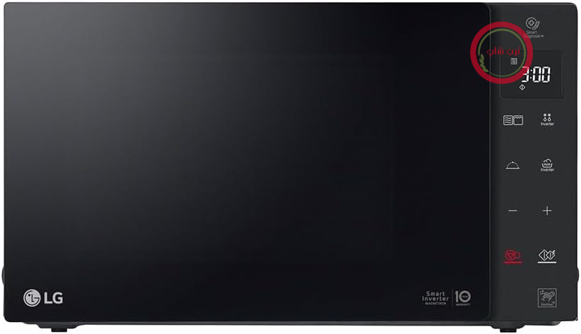 مایکروویو ال‌جی مدل MH6535GDS با گریل (25 لیتر، 1000 وات) با اینورتر هوشمند، گریل کوارتز