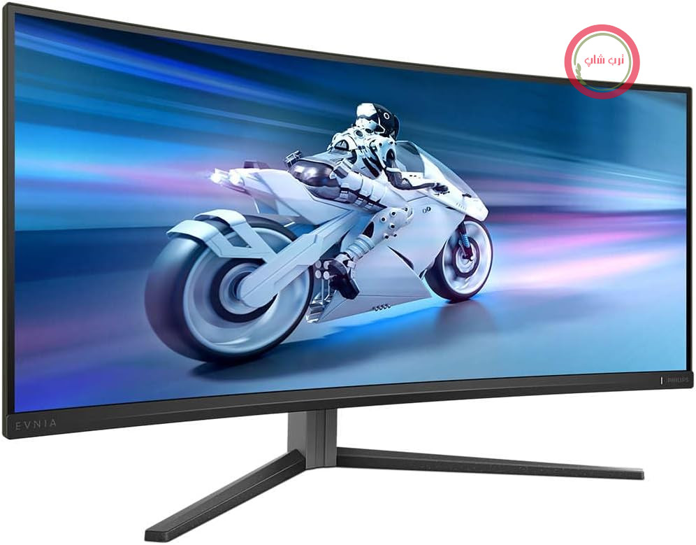 مانیتور بازی منحنی Philips Evnia 34M2C6500-34 Zoll WQHD OLED، 175 هرتز، 0.03 میلی‌ثانیه، HDR400، FreeSync Premium Pro، G-Sync comp.، Ambiglow (3440x1440، 2X HDMI 2.0، 1x DisplayPort 1.4، هاب USB) با روکش مات