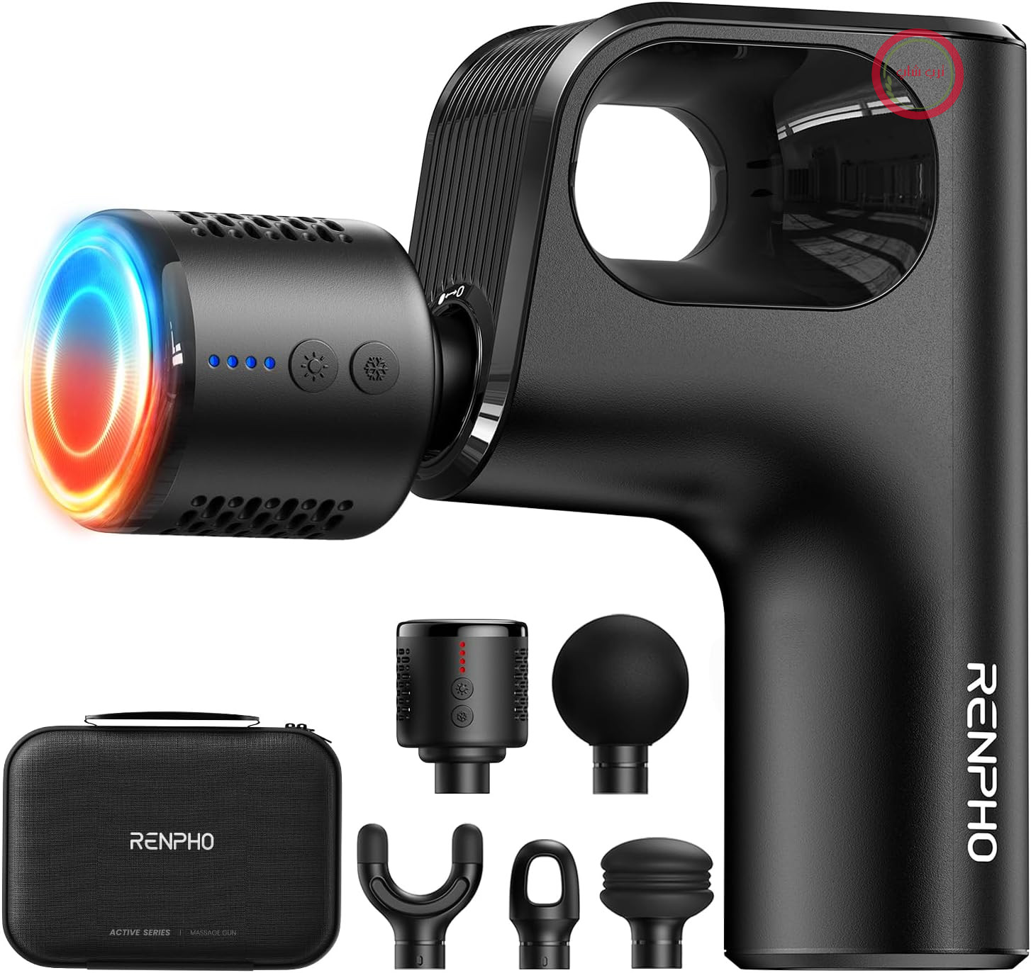 ماساژور تفنگی رنفو آمریکا RENPHO Active Mini Thermocool با قابلیت گرما و سرما