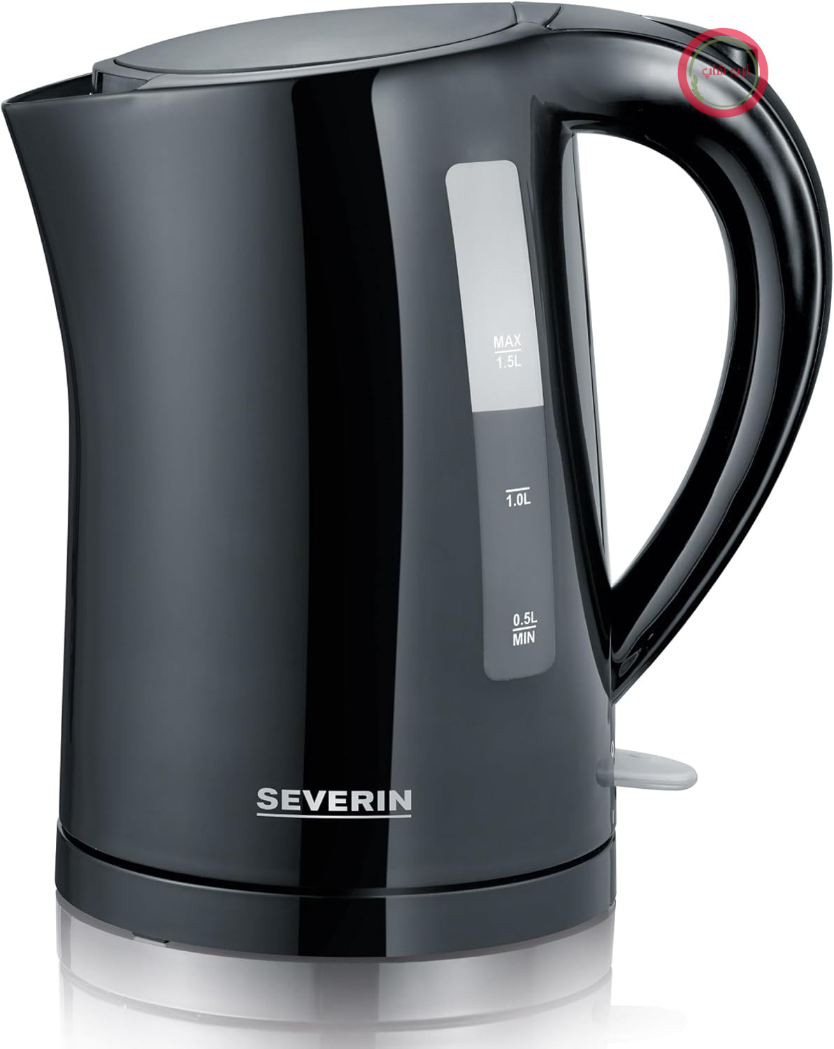 کتری برقی سورین آلمان SEVERIN 1.5 لیتری مشکی.