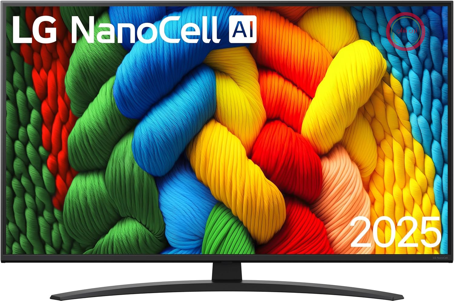 تلویزیون ۷۵ اینچی ال‌جی با هوش مصنوعی NANO81 (2025) و فناوری نانوسل UHD 4K - مدل 75NANO81A6A