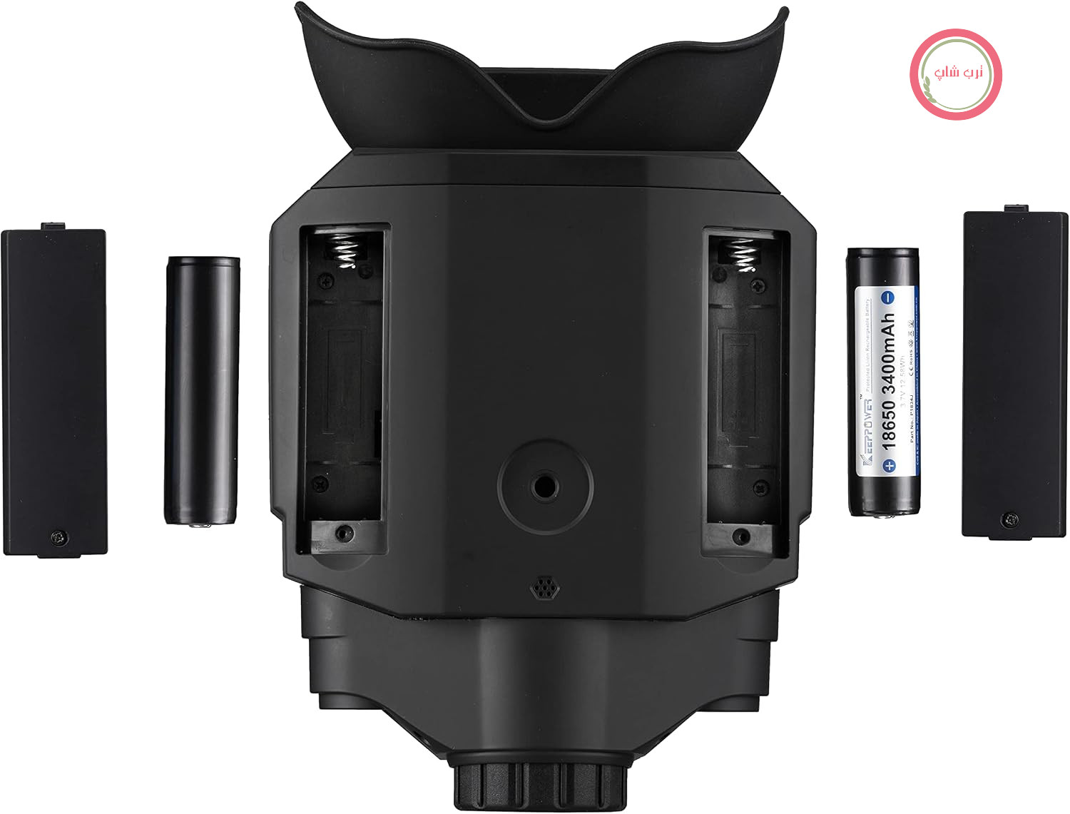 دوربین دوچشمی دیجیتال دید در شب BRESSER Explorer 200RF: دید در شب مادون قرمز، مسافت یاب، قابلیت ضبط برای شکار، کمپینگ و رصد طبیعت
