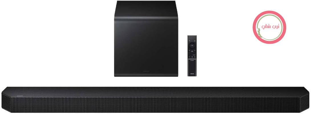 ساندبار سامسونگ HW-QS700F/ZF - دالبی اتموس بی‌سیم، صدای ۳.۱.۲ کاناله، Q-Symphony، صدای SpaceFit [نسخه فرانسوی]