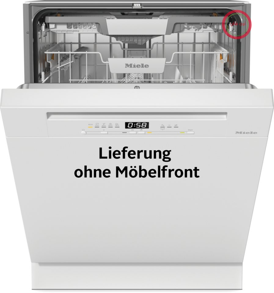 ماشین ظرفشویی نیمه یکپارچه Miele مدل G 5811 SCi Active Plus، ظرفیت ۱۴ نفره
