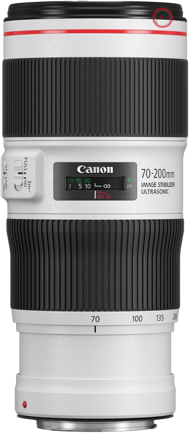 لنز دوربین کانن ژاپن EF 70-200mm F4L IS II USM (با دهانه فیلتر 72 میلی‌متر) مشکی