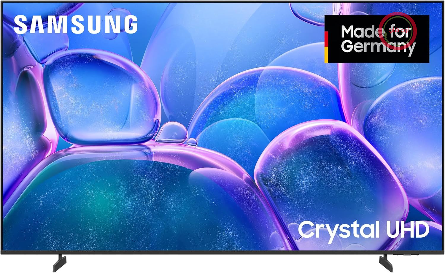 تلویزیون سامسونگ Samsung مدل کریستال اولترا اچ‌دی فورکی مدل U7099F سایز ۸۵ اینچ (۲۱۴ سانتی‌متر) ال‌ای‌دی، طراحی متال‌استریم، اسمارت‌تینگز، ناکس سکوریتی، هاب بازی، ارتقاء کیفیت تصویر، تلویزیون هوشمند، ۲۰۲۵