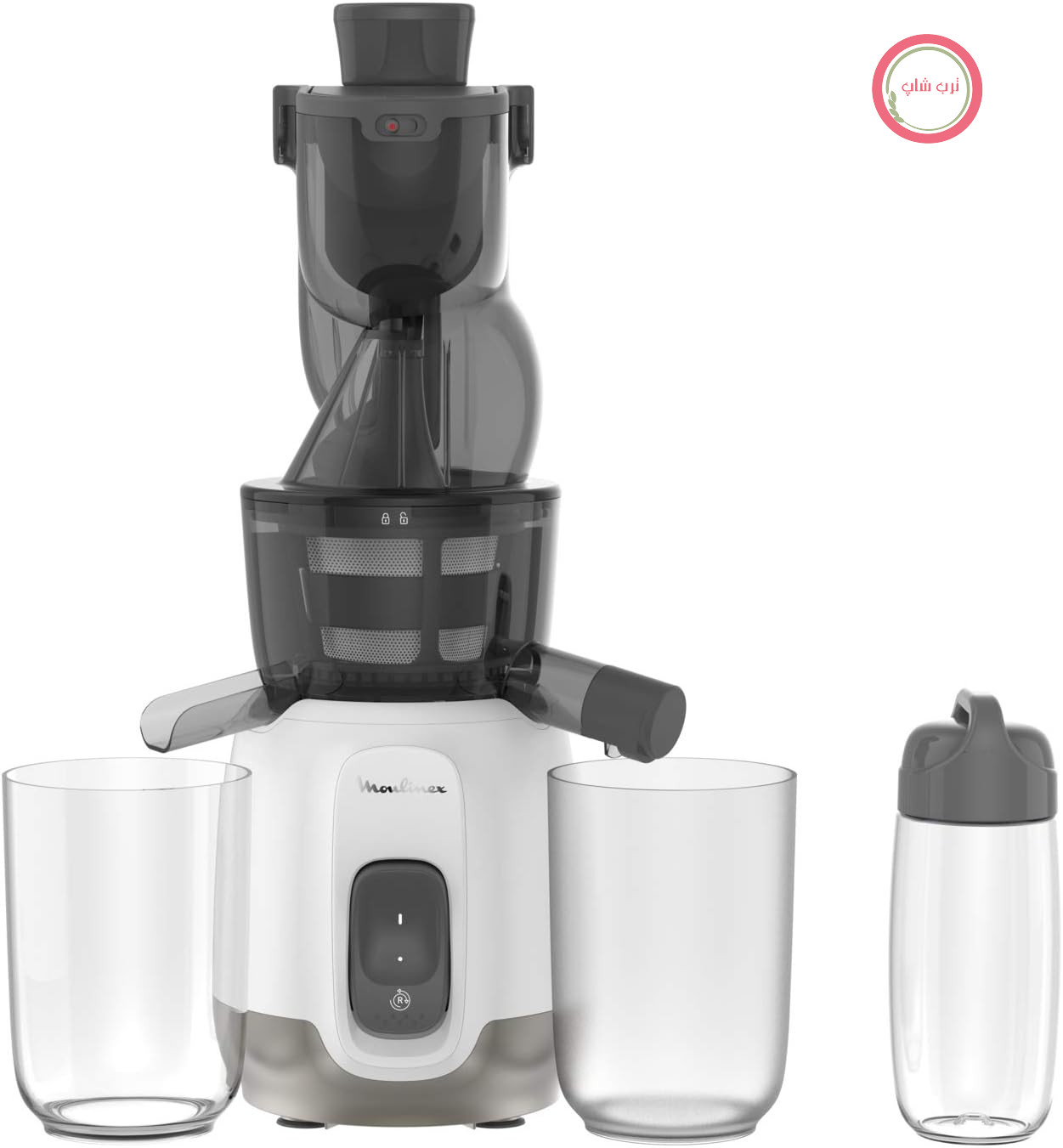 آبمیوه‌گیری مولینکس فرانسه Moulinex مدل Ultra Juice ZU600110 – قدرت ۲۰۰ وات، آبگیری سرد