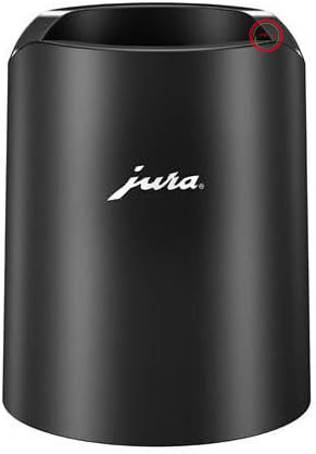 شیشه شور JURA 24167 برای ظرف شیر شیشه‌ای، مشکی