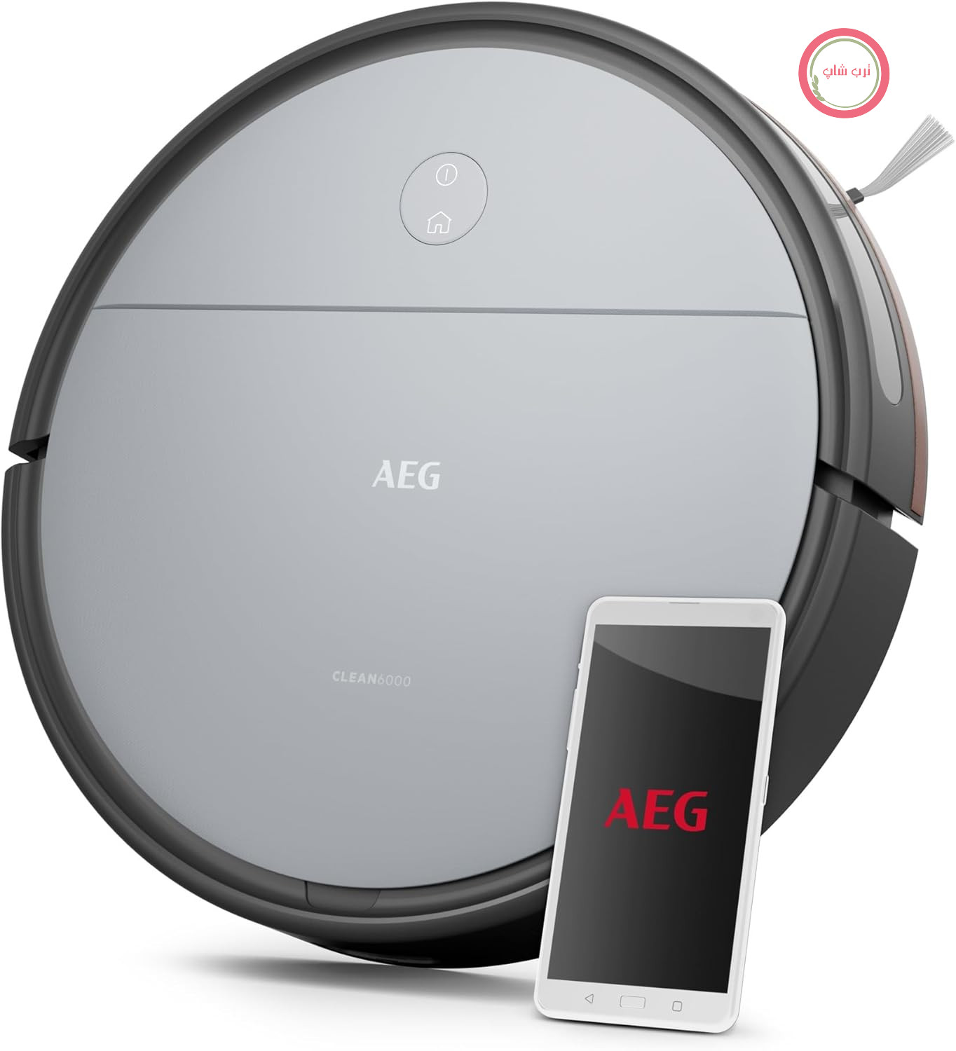 جارو رباتیک آاگ آلمان AEG مدل AR61UD1UG Clean 6000؛ هوشمند با کنترل اپلیکیشن و شارژدهی ۱۲۰ دقیقه