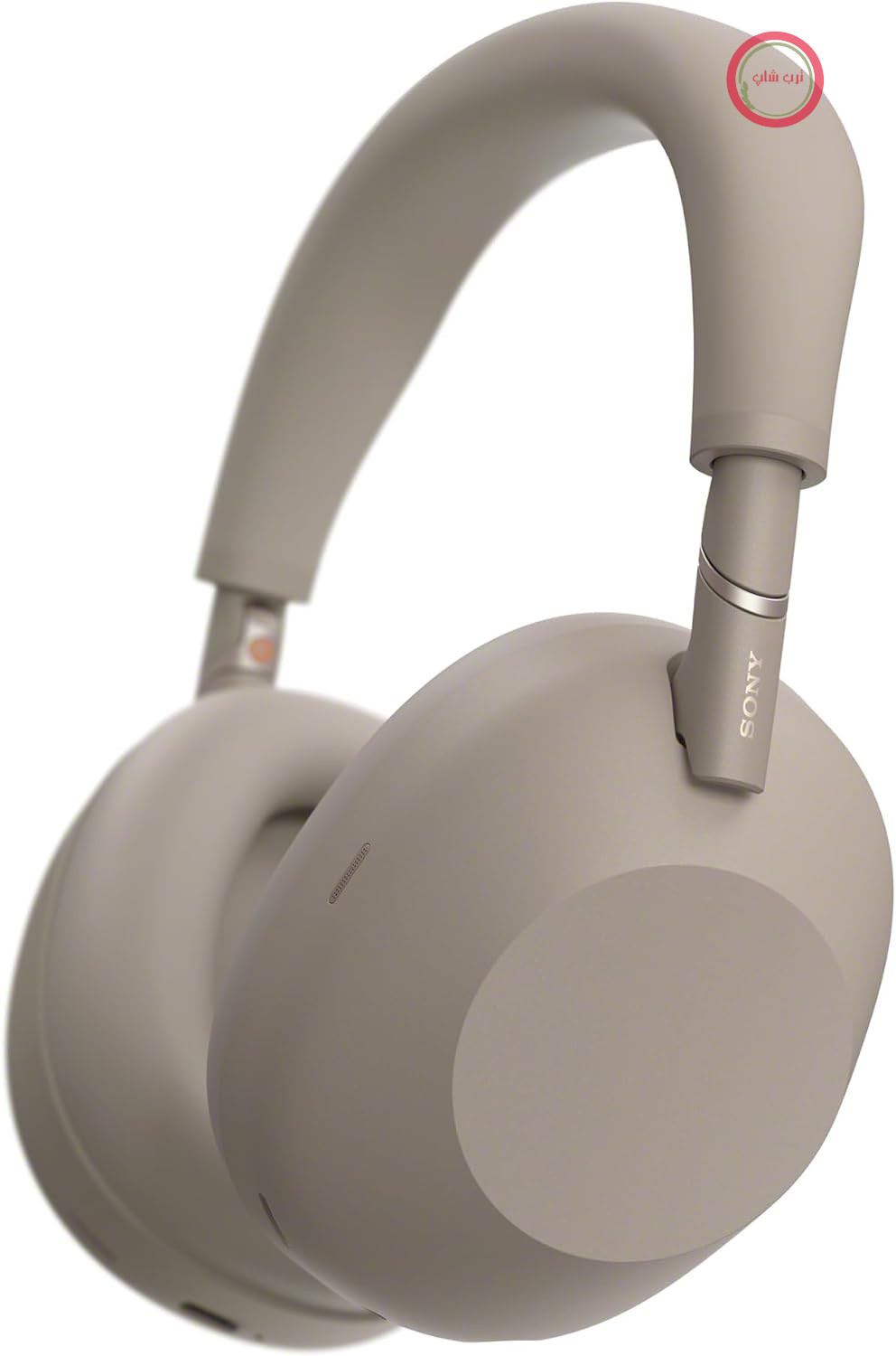 هدفون بی‌سیم سونی WH-1000XM6 با قابلیت حذف نویز، صدای Hi-Res، هدفون بلوتوث، راحت، طراحی تاشو، کیف حمل مغناطیسی، باتری 30 ساعته، NC روشن، iOS و اندروید - Sandstone