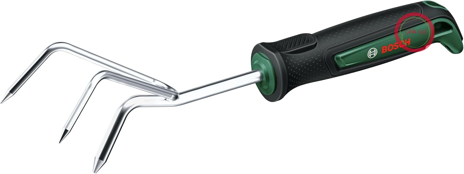 شن کش باغبانی بوش Bosch برای کشت دستی، برای شخم زدن و هوادهی خاک در باغچه، مقاوم