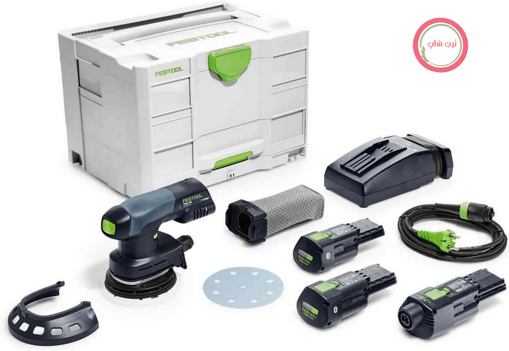 سنباده زن بی سیم تصادفی Festool ETSC 125 18V در یک مجموعه با Systainer