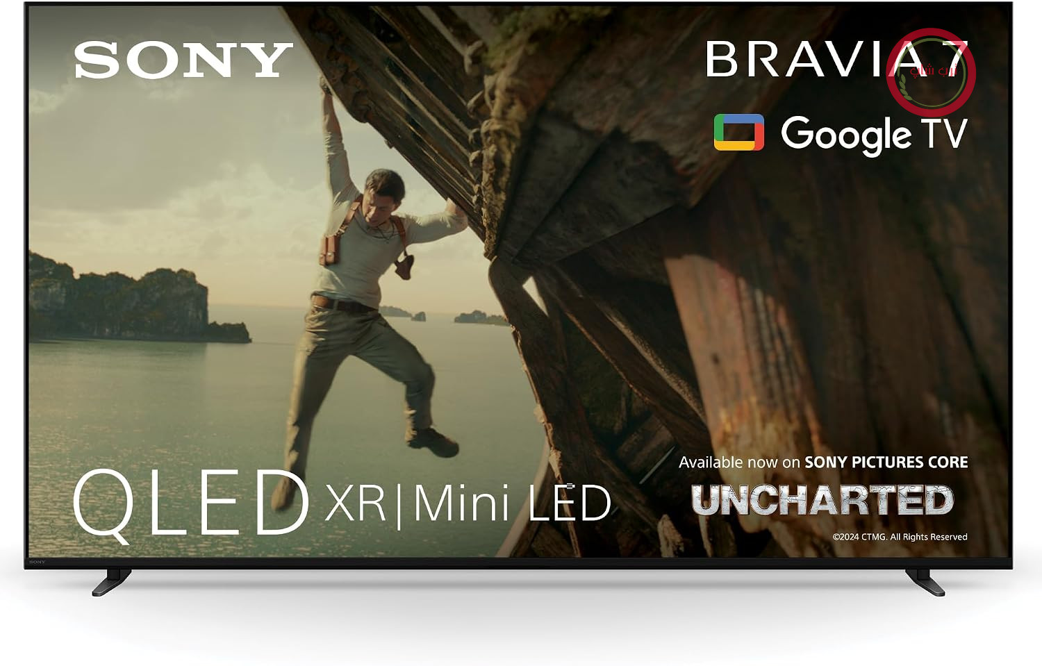 تلویزیون هوشمند گوگل براویا ۷ کیولد سونی (XR l Mini LED) مدل ۸۵ اینچ با کیفیت ۴K HDR و پشتیبانی از گوگل (۲۰۲۴) | ویژگی‌های بازی، IMAX Enhanced، دالبی ویژن اتموس، کروم‌کست، ایرپلی، ۱۲۰ هرتز، مدل ۸۵XR70