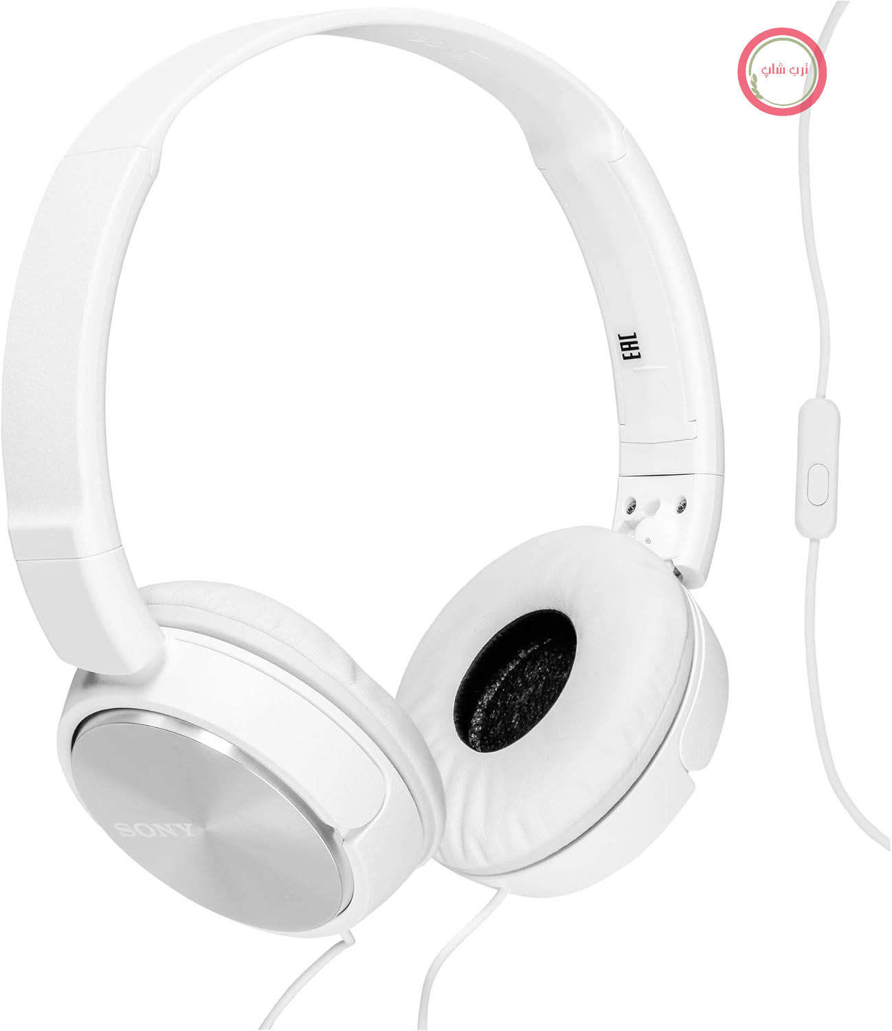 هدفون سونی MDR-ZX310AP (عملکرد هندزفری) با میکروفون، سفید