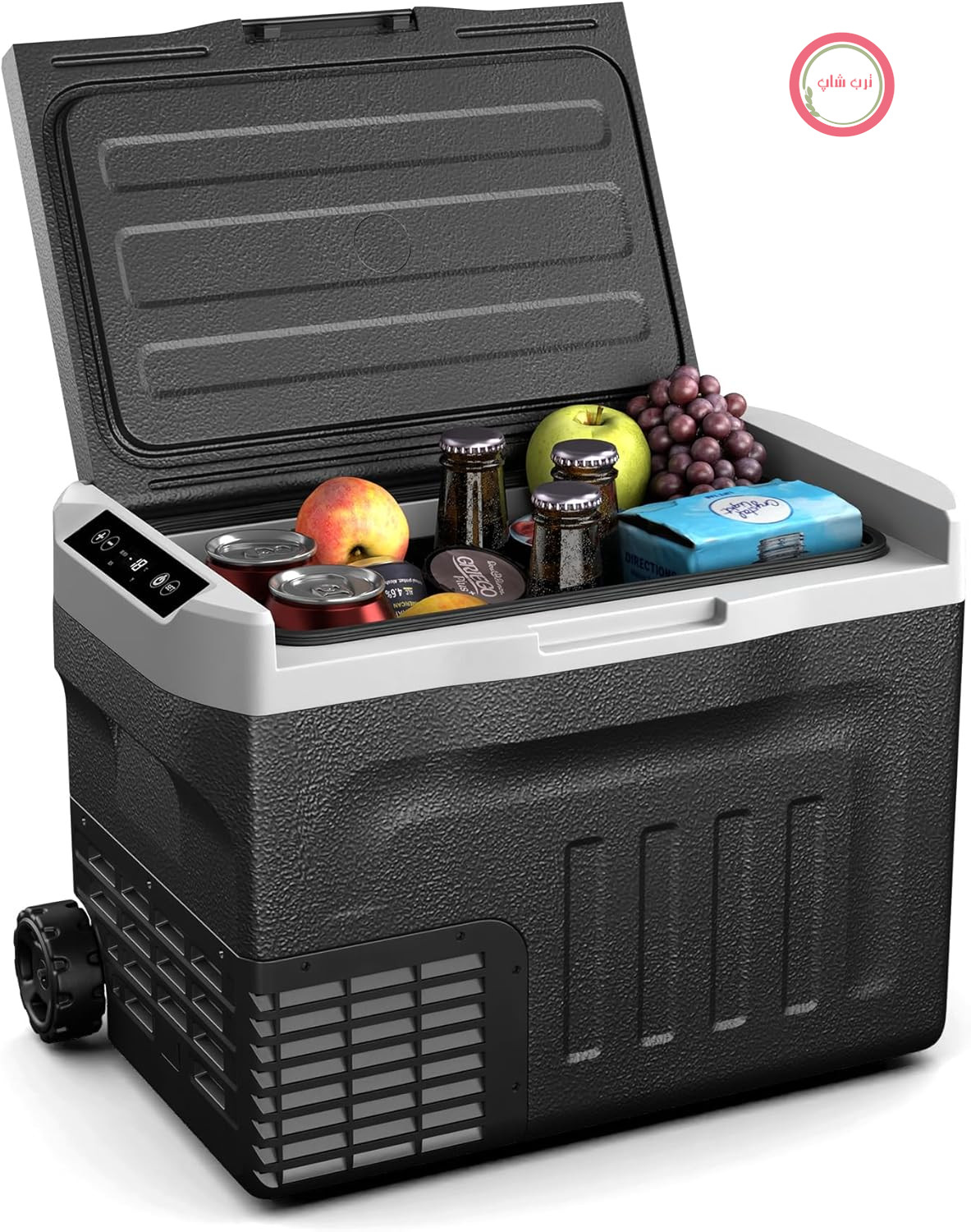 جعبه خنک کننده ۳۰ لیتری Klarstein PolarForce – جعبه خنک کننده کمپرسور برقی قابل حمل با صفحه کنترل LCD، -۲۰ درجه سانتیگراد تا ۲۰ درجه سانتیگراد، قدرت دوگانه (۱۲ ولت/۲۳۰ ولت)، حالت ECO، ایده آل برای کمپینگ و سفرهای جاده ای، جعبه فریزر