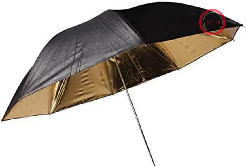 چتر بازتابنده Bresser SM-01 (1 متر) طلایی/مشکی