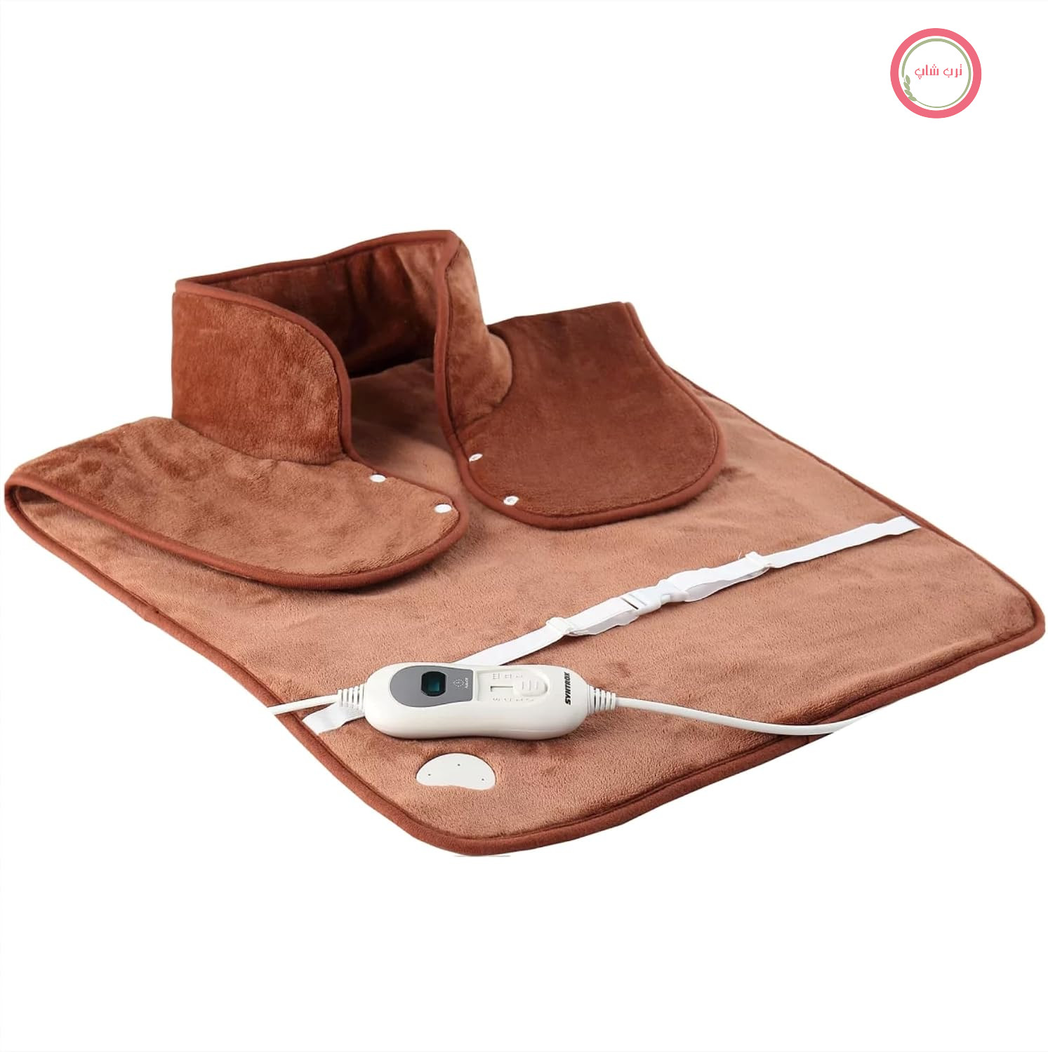پد جلیقه گرم کننده ماساژ سینتروکس آلمان Syntrox آلمان، Hainas، جلیقه گرم، حداکثر 60 درجه، سلامتی، آرامش، گرم کننده پشت، گرم کننده گردن، رفع تنش، 100 وات، خاموش شدن خودکار