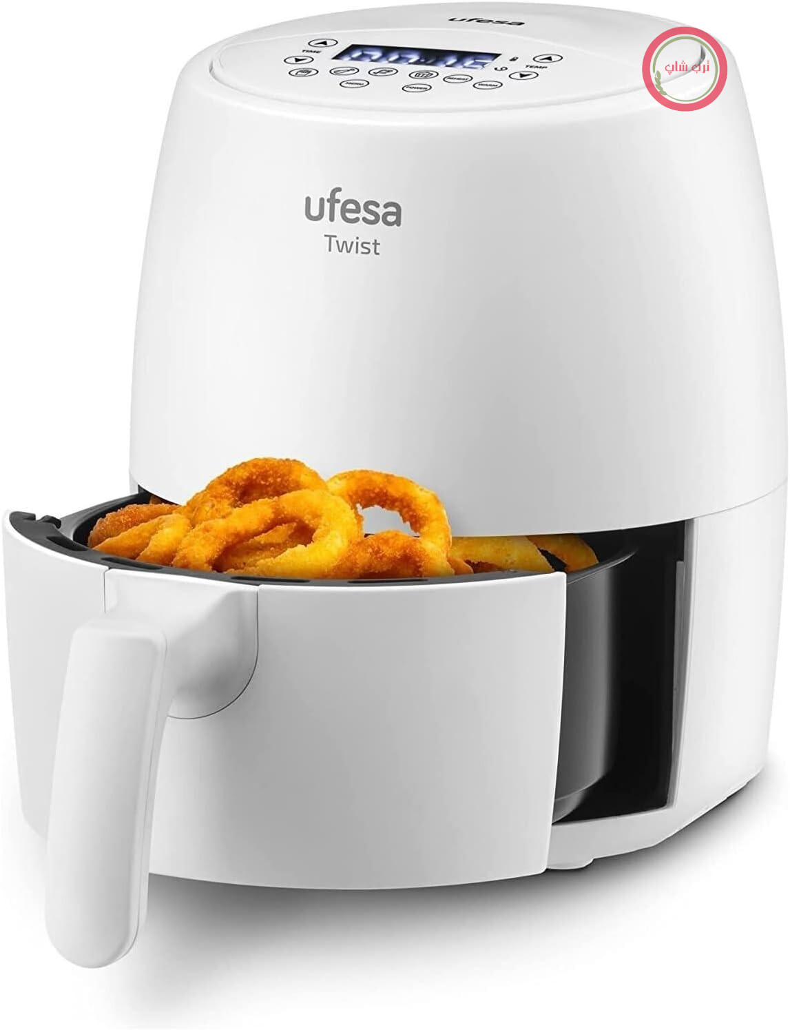 سرخ کن چرخشی یوفسا اسپانیا Ufesa مدل AirFryer، 2 لیتر، با 6 برنامه، 1200 وات، تایمر، دما از 80 تا 200 درجه سانتیگراد، بدون BPA