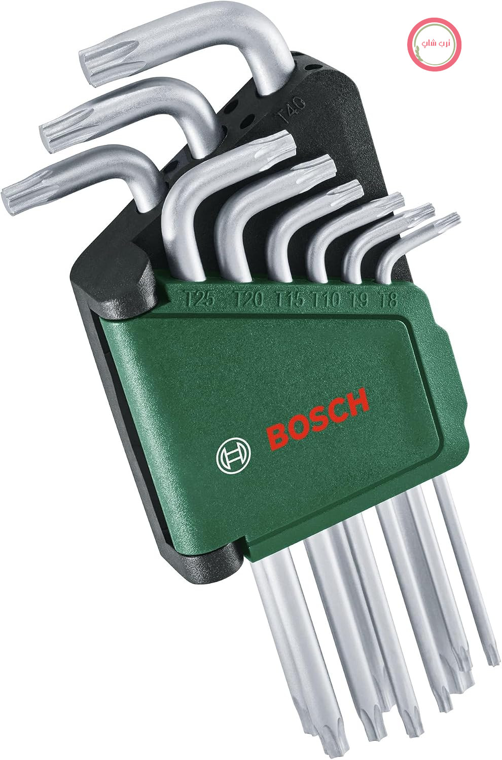 مجموعه آچار 6 گوش بوش Torx تعداد 9 تکه (آچارهای چند منظوره Torx ساخته شده از فولاد S2؛ TX8 - TX40