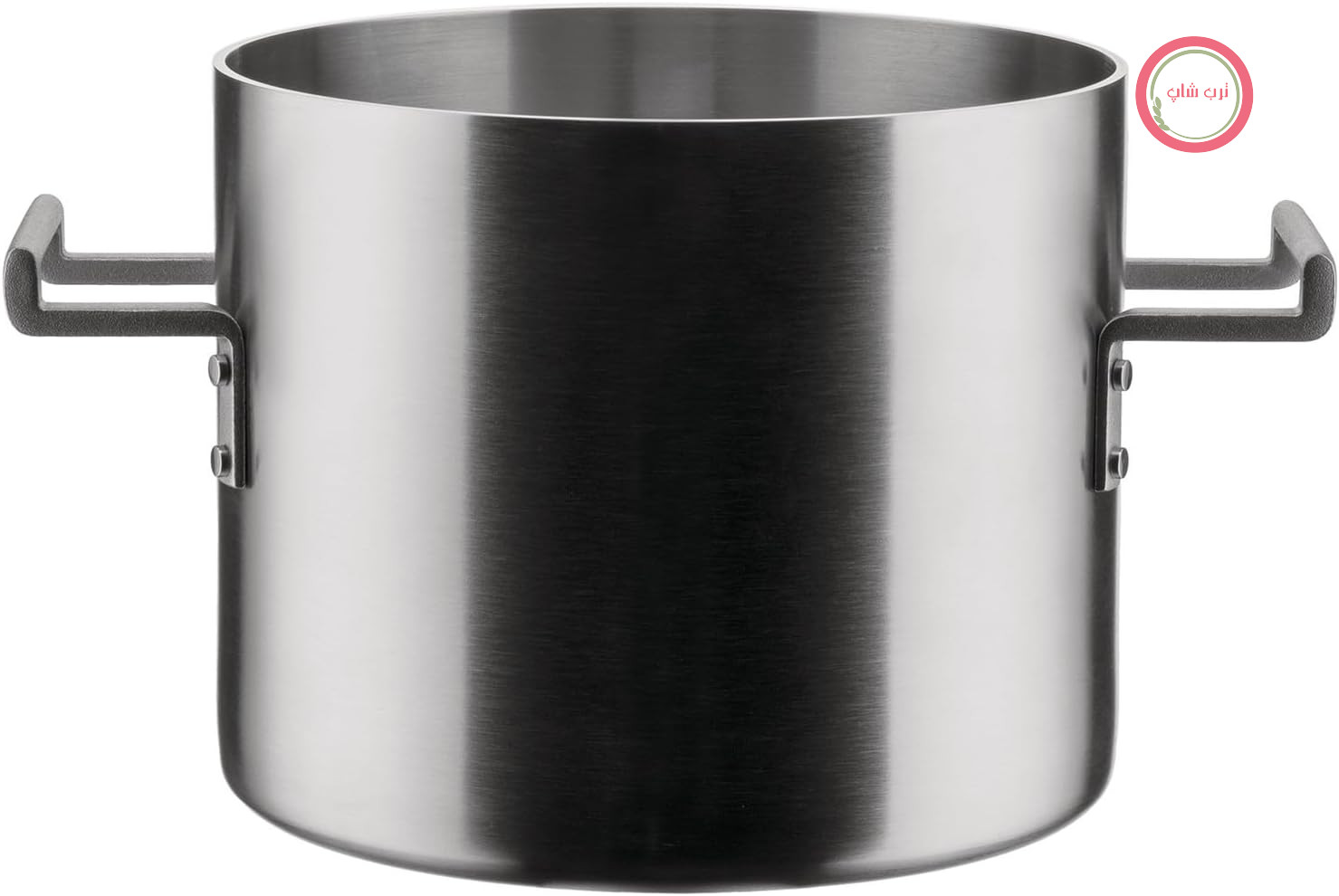 قابلمه طرح سه لایه Alessi Convivio DC100/20، مناسب برای القایی، استیل ضد زنگ و PVD با پایه استیل مغناطیسی، 20 سانتی متر، روکش ساتن