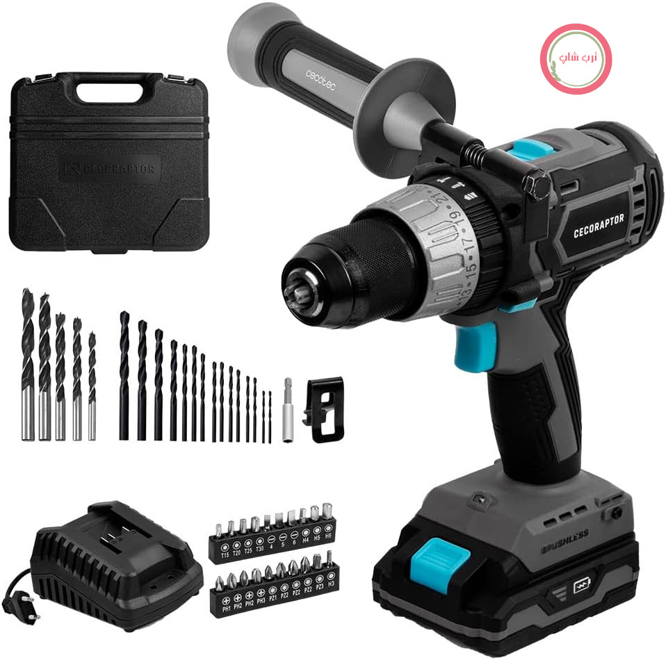 دریل پیچ‌گوشتی شارژی سکوتک اسپانیا Cecotec CecoRaptor Perfect ImpactDrill 2020 Ultra بدون جاروبک