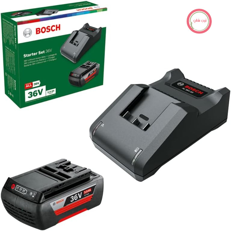 مجموعه استارتر باتری و شارژر بوش ۳۶ ولت Bosch